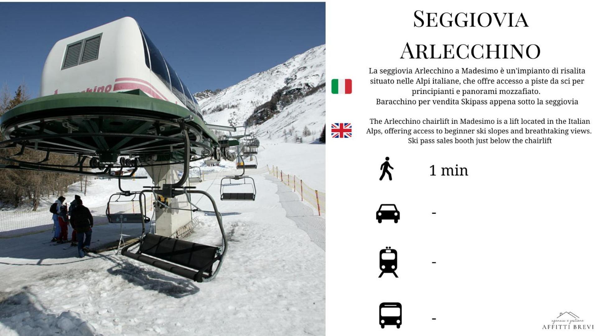 Appartamento Fondo Valle A 1 Minuto Dalle Piste Madesimo Exterior foto