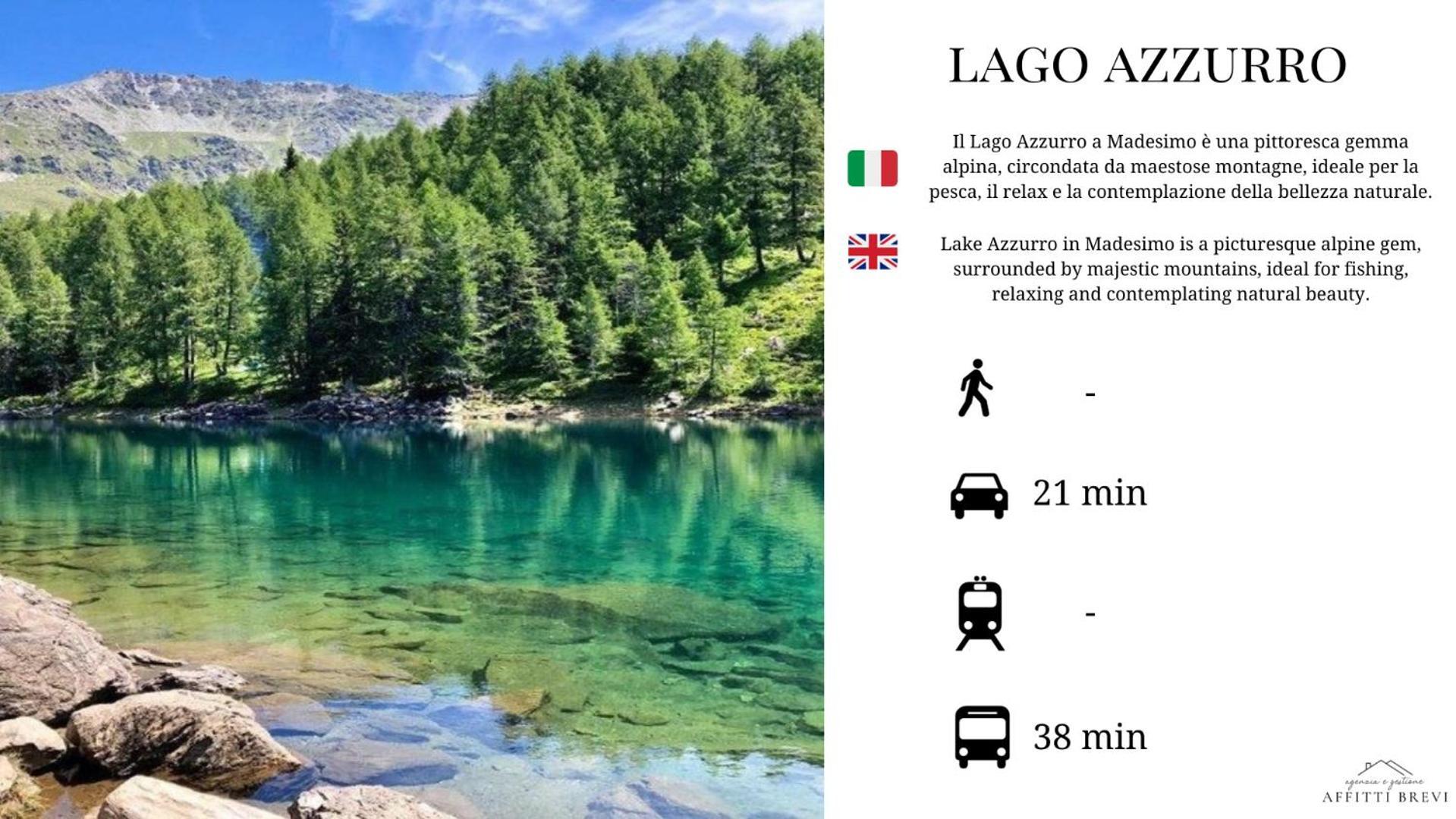 Appartamento Fondo Valle A 1 Minuto Dalle Piste Madesimo Exterior foto